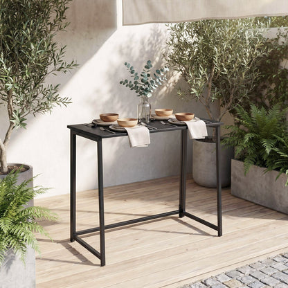 COKOS Multifunctional Table para Computadora de Casa Marco de Metal Ahorro de Espacio Moderno y Simple Escritorio para Computadora Portátil para Sala de Estudio 80 x 44 x 74 cm (Nuez)