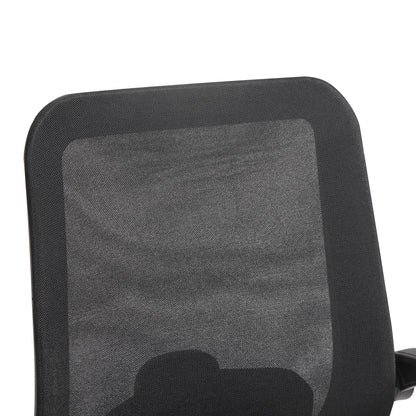 COKOS Silla de Oficina Giratoria Regulable en Altura y Lumbar Apta para Oficinas y Salas de Estudio (Negro).