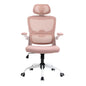 COKOS Silla Oficina Ergonómica de Respaldo Alto con Soporte Lumbar Ajustable Altura Reclinable Descansabrazos Ajustables Silla Gamer Sillas para Escritorio Silla Ergonomica (Rosa)